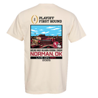 CFP '25|'26 Oklahoma 1st Round Live From Gaylord Family Oklahoma Memorial Stadium Tee