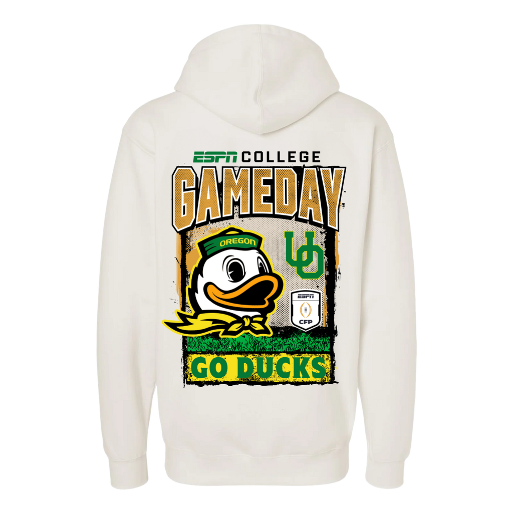 CFP '25|'26 Gameday Oregon Mascot Hoodie