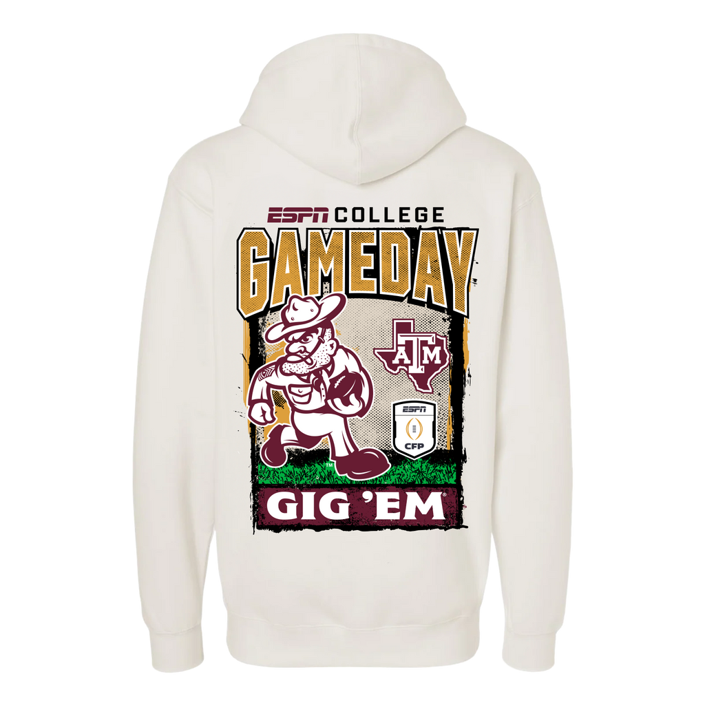 CFP '25|'26 Gameday Texas A&M Mascot Hoodie
