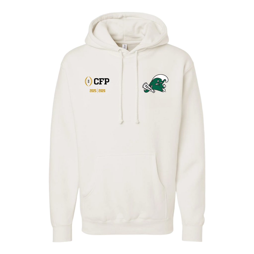 CFP '25|'26 Gameday Tulane Mascot Hoodie