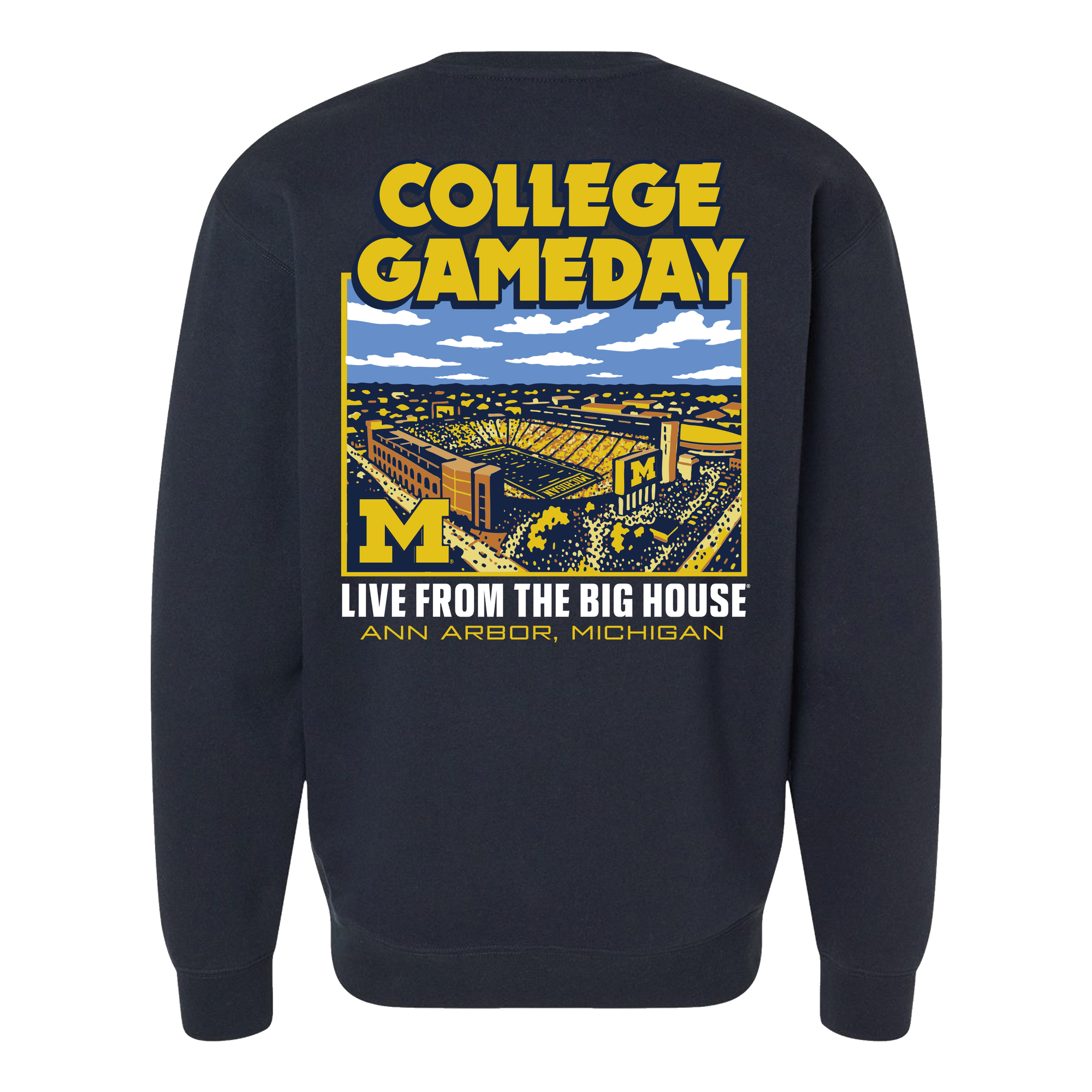 College GameDay Michigan Big House Crewneck